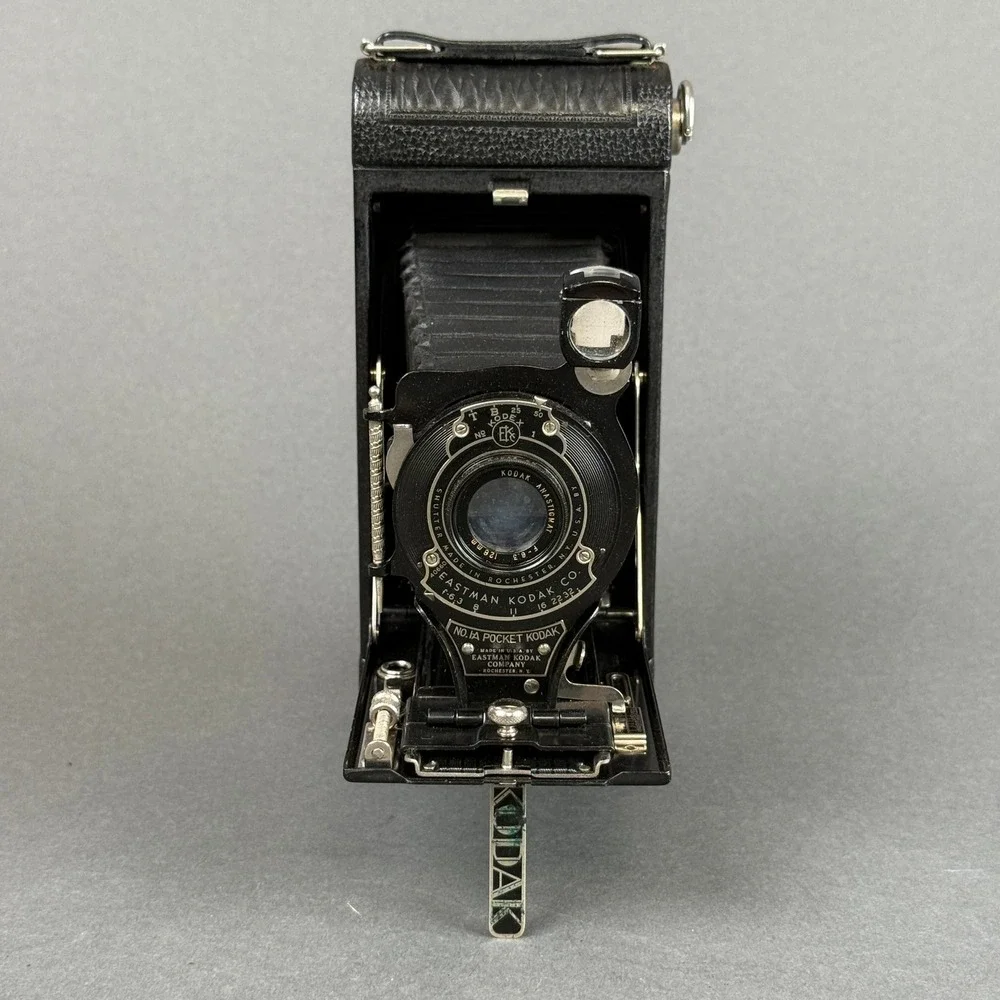 Kodak No. 1A Pocket Kodak Folding Camera 116 Film 126mm f/6.3 Anastigmat